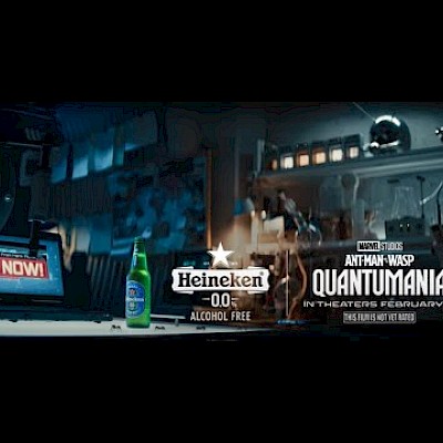 Heineken | Ant-Man and The Wasp: Quantumania - Now You Can, Before Saving the Day! Image