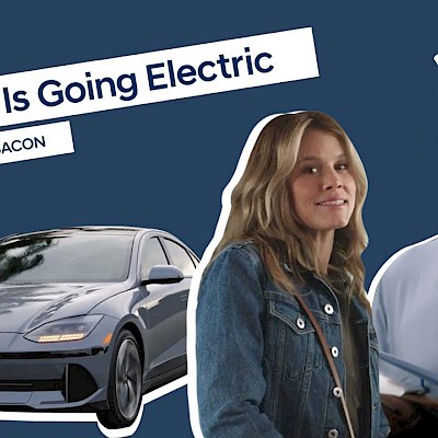 Hyundai | Kevin Bacon goes full dad mode in the all-electric IONIQ 6 Image