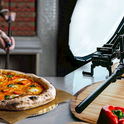 HOW I FILM EPIC PIZZA B ROLL | Behind the Scenes Image