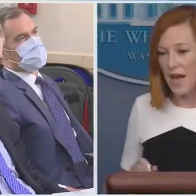 Fed up Jen Psaki BURIES Peter Doocy after combative question Image